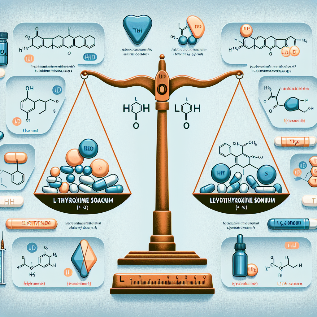 Cómo elegir entre L-Thyroxine Sodium/Levothyroxine Sodium (LT4 sodium) y su análogo más suave Cómo elegir entre L-Thyroxine Sodium/Levothyroxine Sodium (LT4 sodium) y su análogo más suave