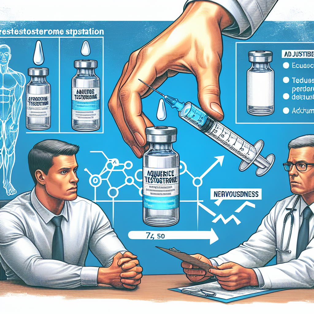 Qué ajustes hacer si Suspensión acuosa de testosterona genera nerviosismo Qué ajustes hacer si Suspensión acuosa de testosterona genera nerviosismo