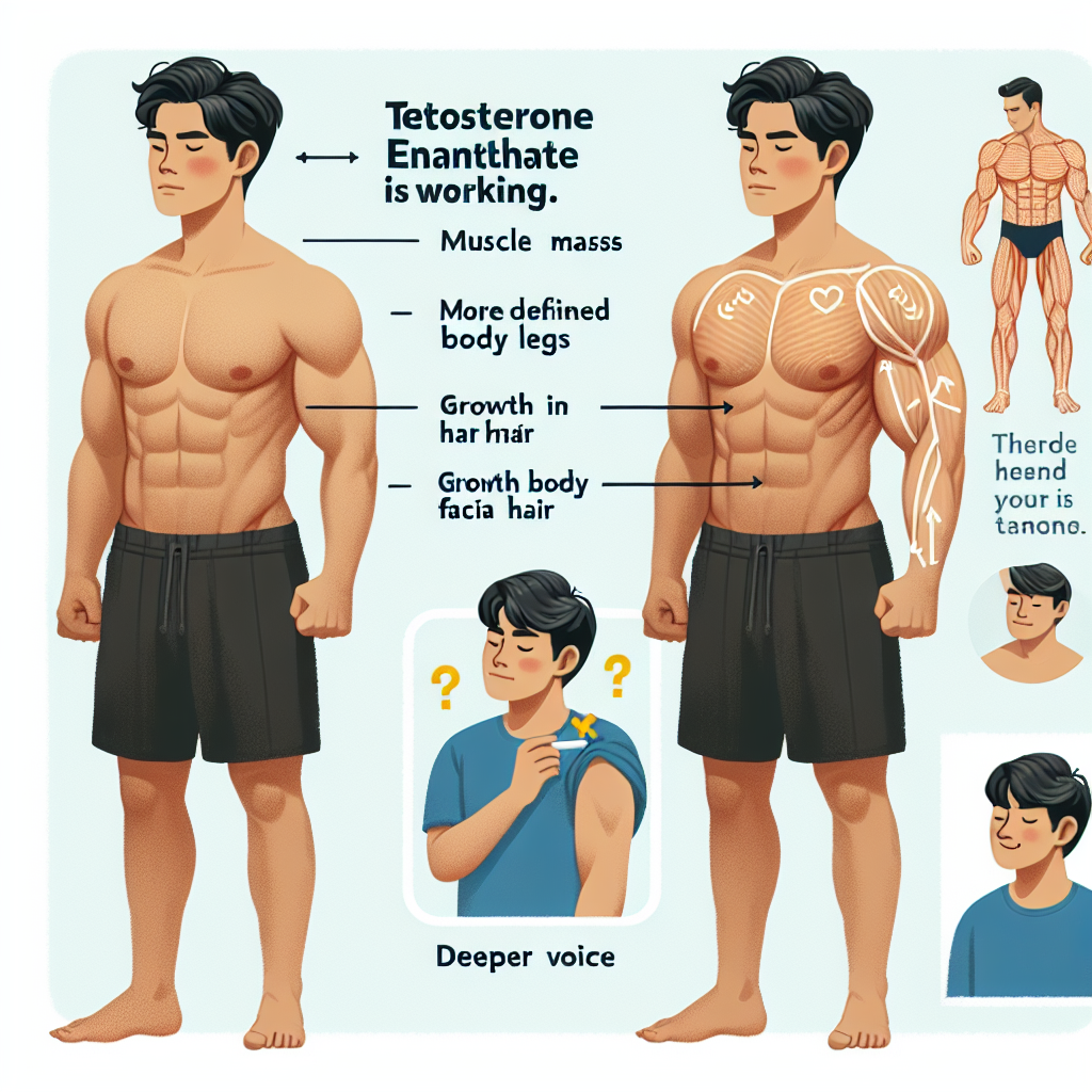 Señales físicas de que Enantato de testosterona te está funcionando Señales físicas de que Enantato de testosterona te está funcionando