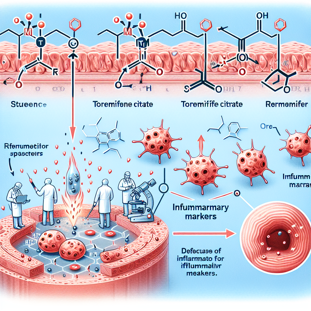 Citrato de toremifeno y reducción de marcadores inflamatorios Citrato de toremifeno y reducción de marcadores inflamatorios