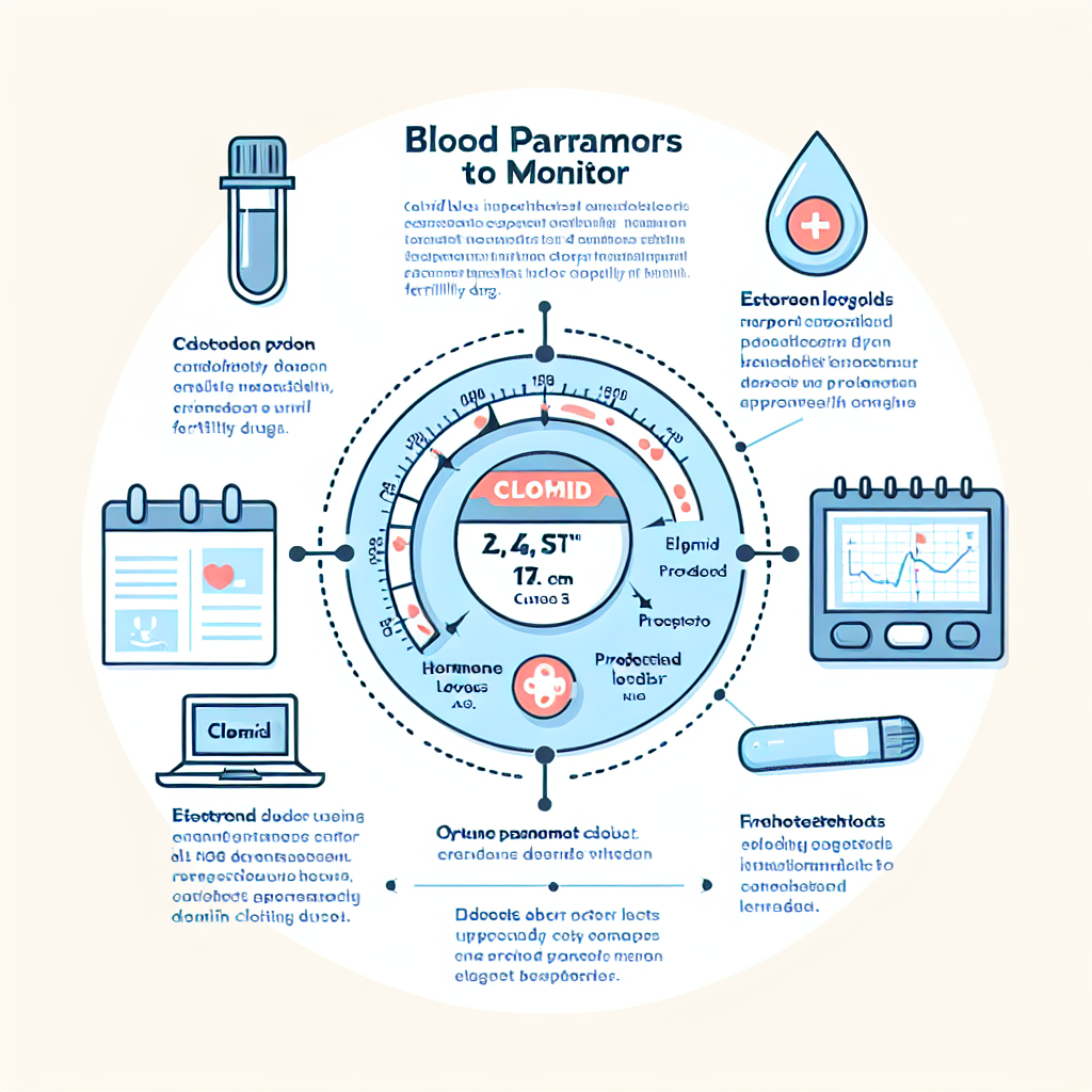 Qué parámetros vigilar en sangre al usar Clomid Qué parámetros vigilar en sangre al usar Clomid
