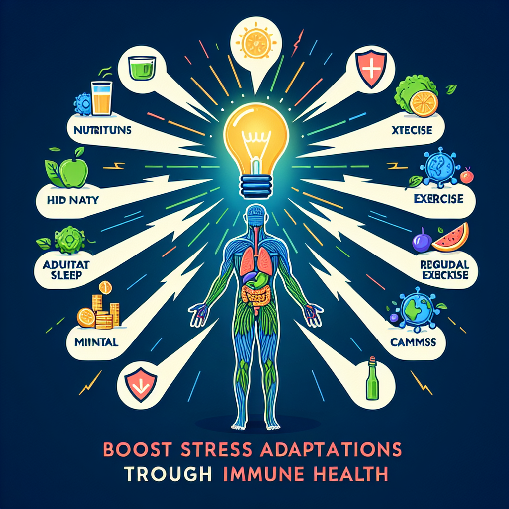 Cómo potenciar las adaptaciones al estrés con Salud inmunológica Cómo potenciar las adaptaciones al estrés con Salud inmunológica