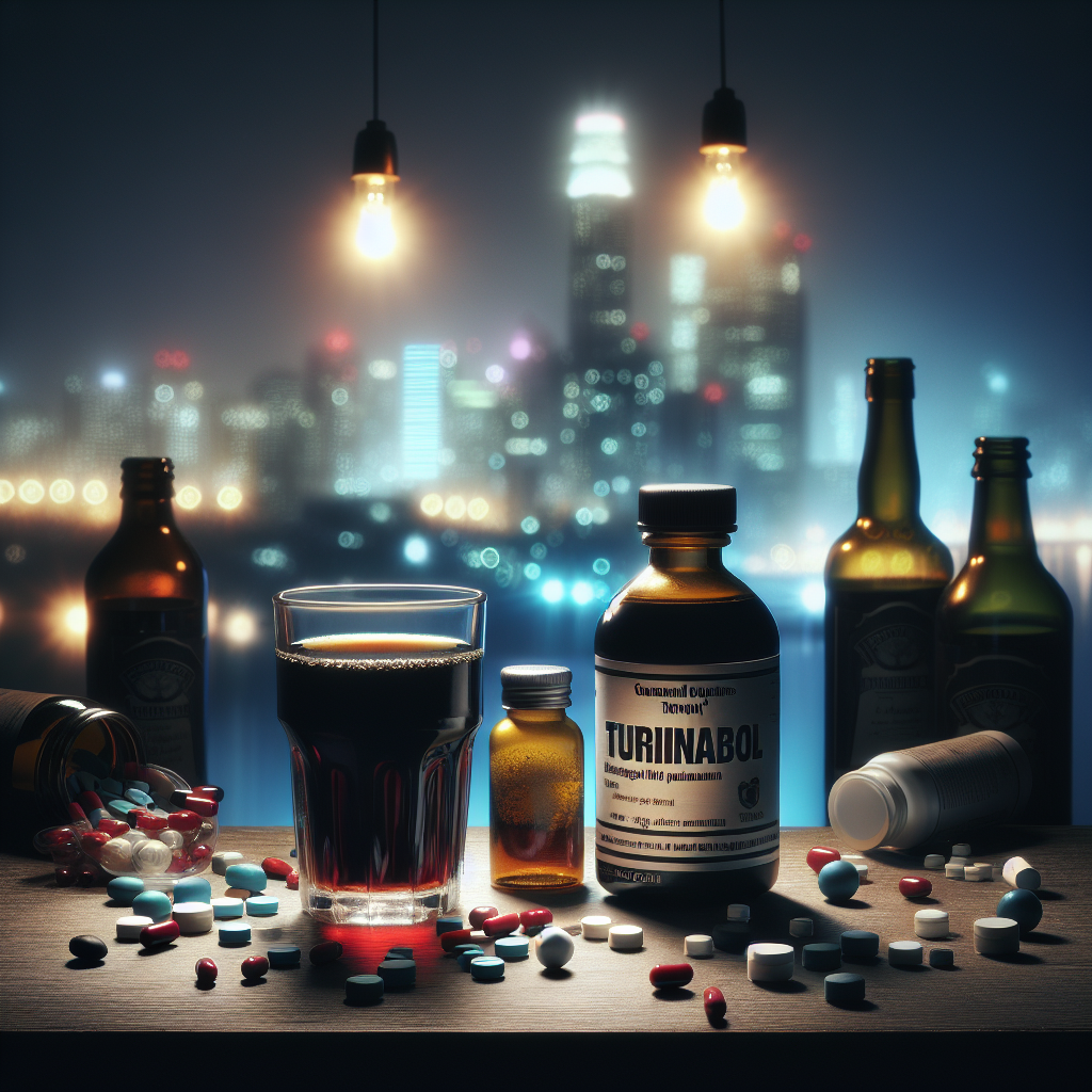 Turinabol con alcohol: riesgos acumulativos